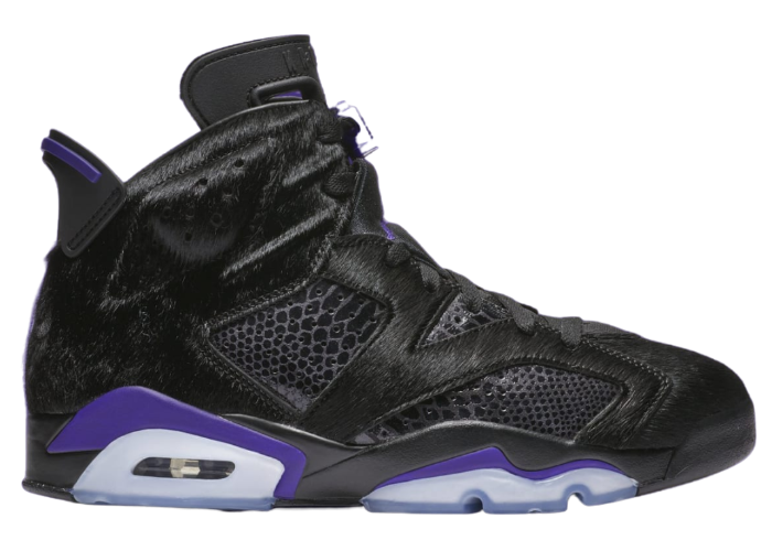 air jordan 6 purple and black