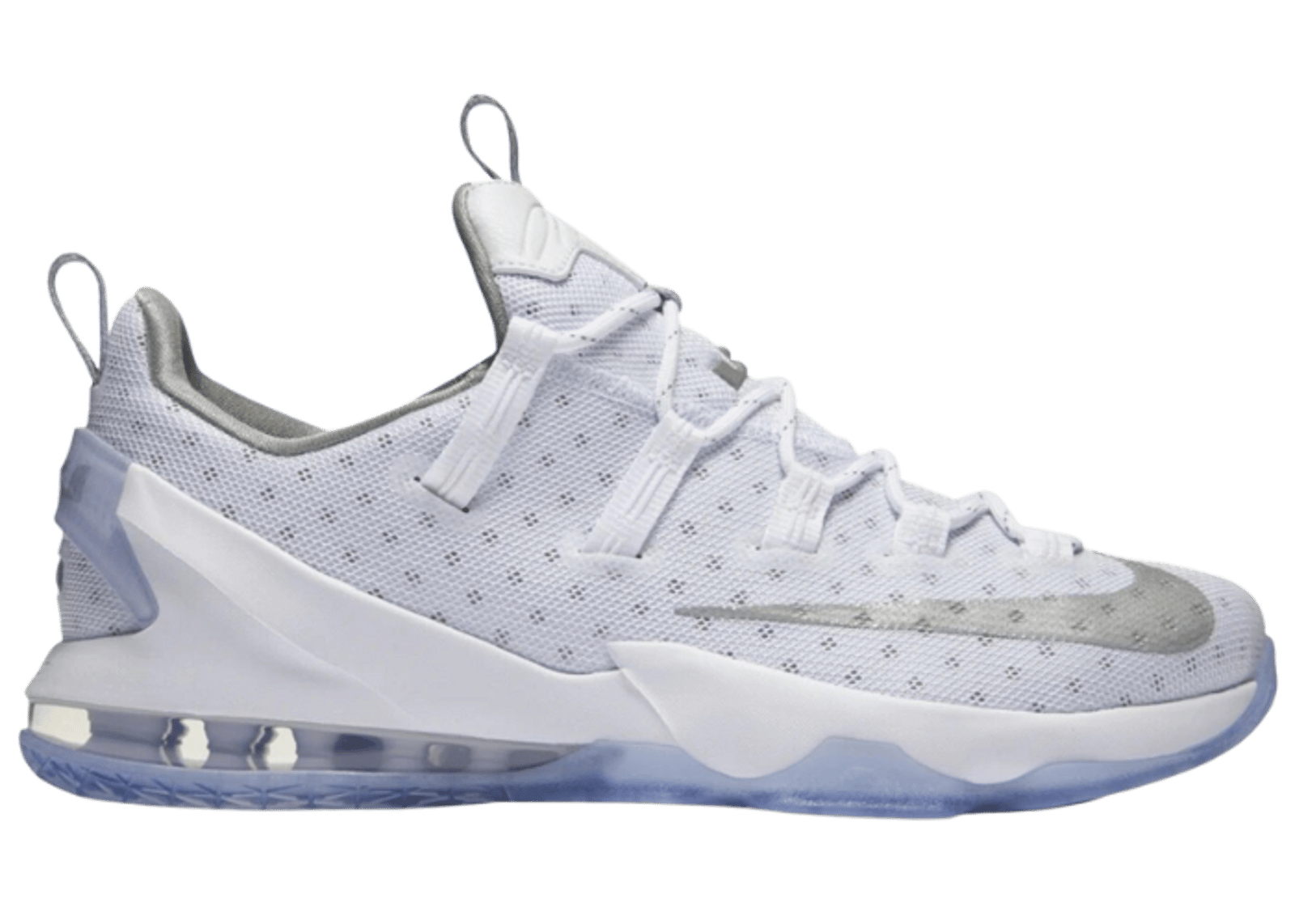 Nike LeBron 13 Low Metallic Silver