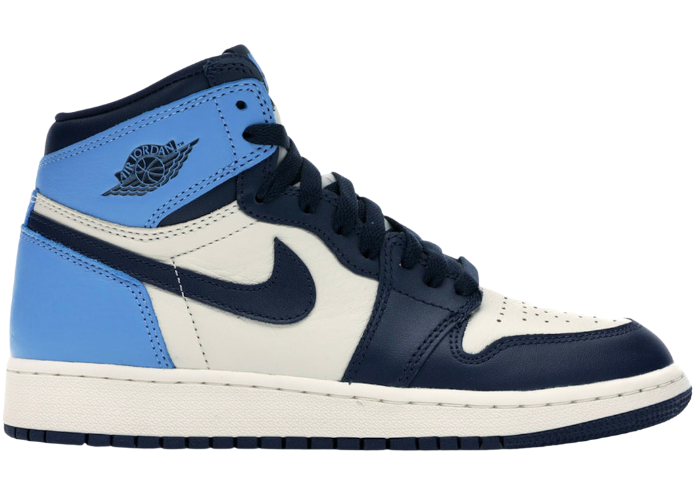 jordan 1 retro high obsidian unc restock