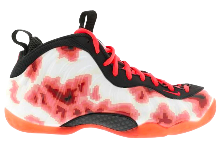 Nike Air Foamposite One Thermal Map