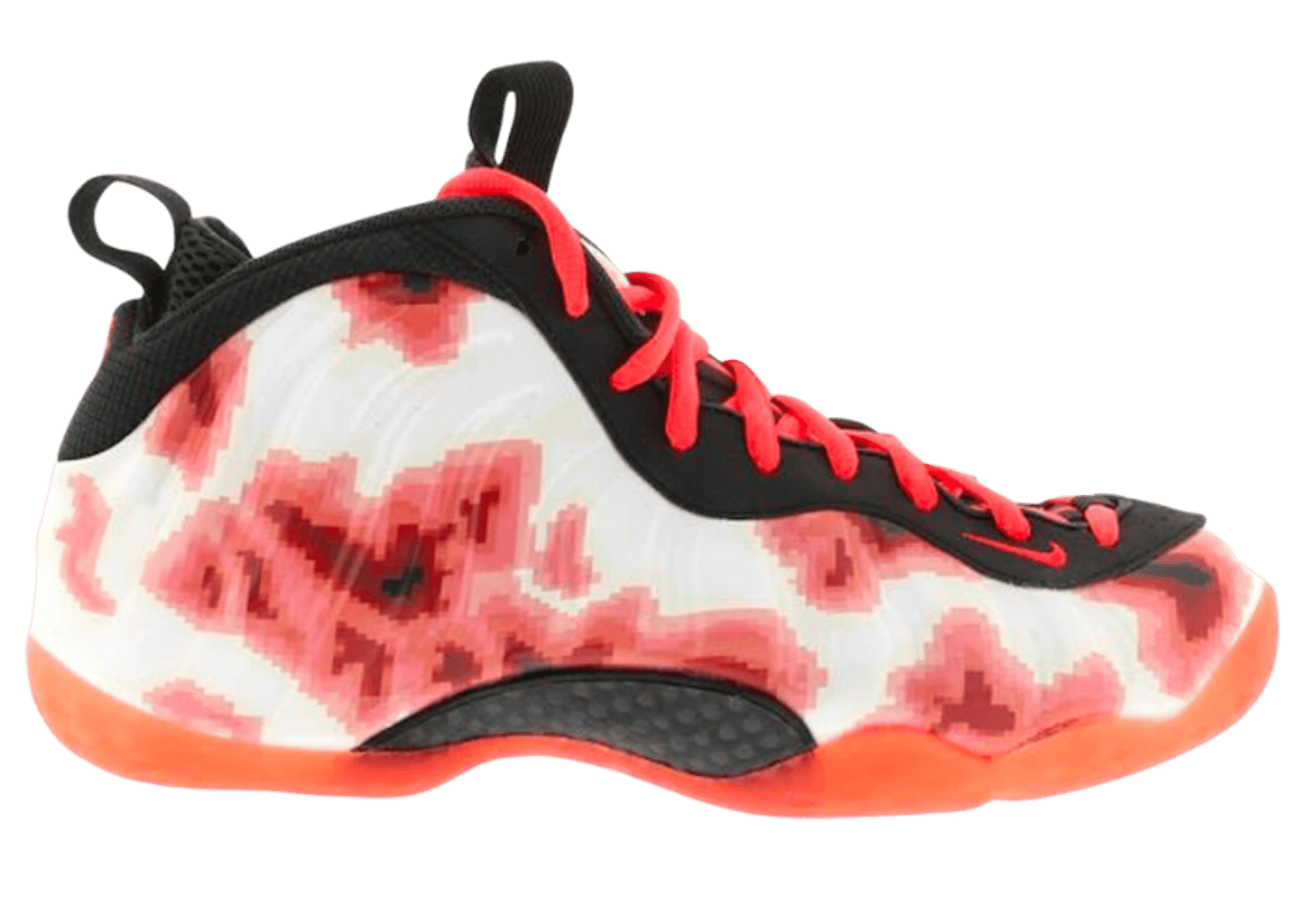 Nike Air Foamposite One Thermal Map