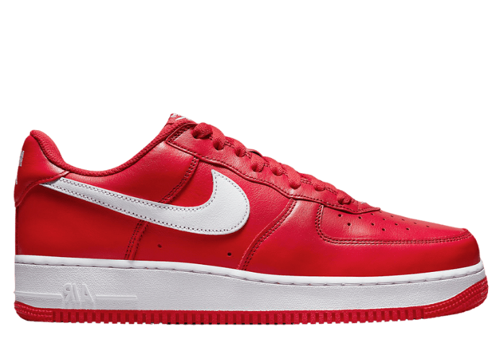 Nike Air Force 1 Low Red White Color of the Month