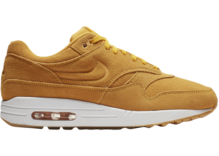 Nike Air Max 1 PRM University Gold Suede (W)