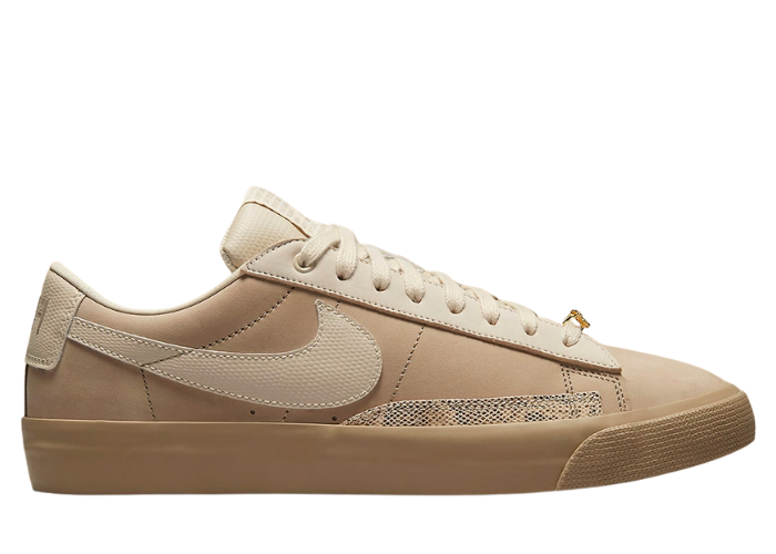 Nike SB Blazer Low FOURTY PERCENT AGAINST RIGHTS Tan