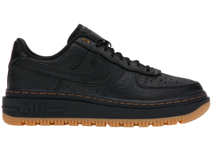 Nike Air Force 1 Low Luxe Black Gum