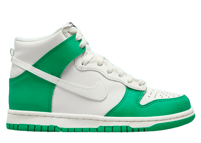 Nike Dunk High Green White (GS)