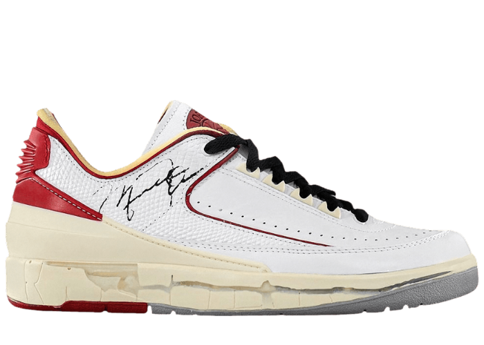 Jordan 2 Retro Low SP Off-White White Red