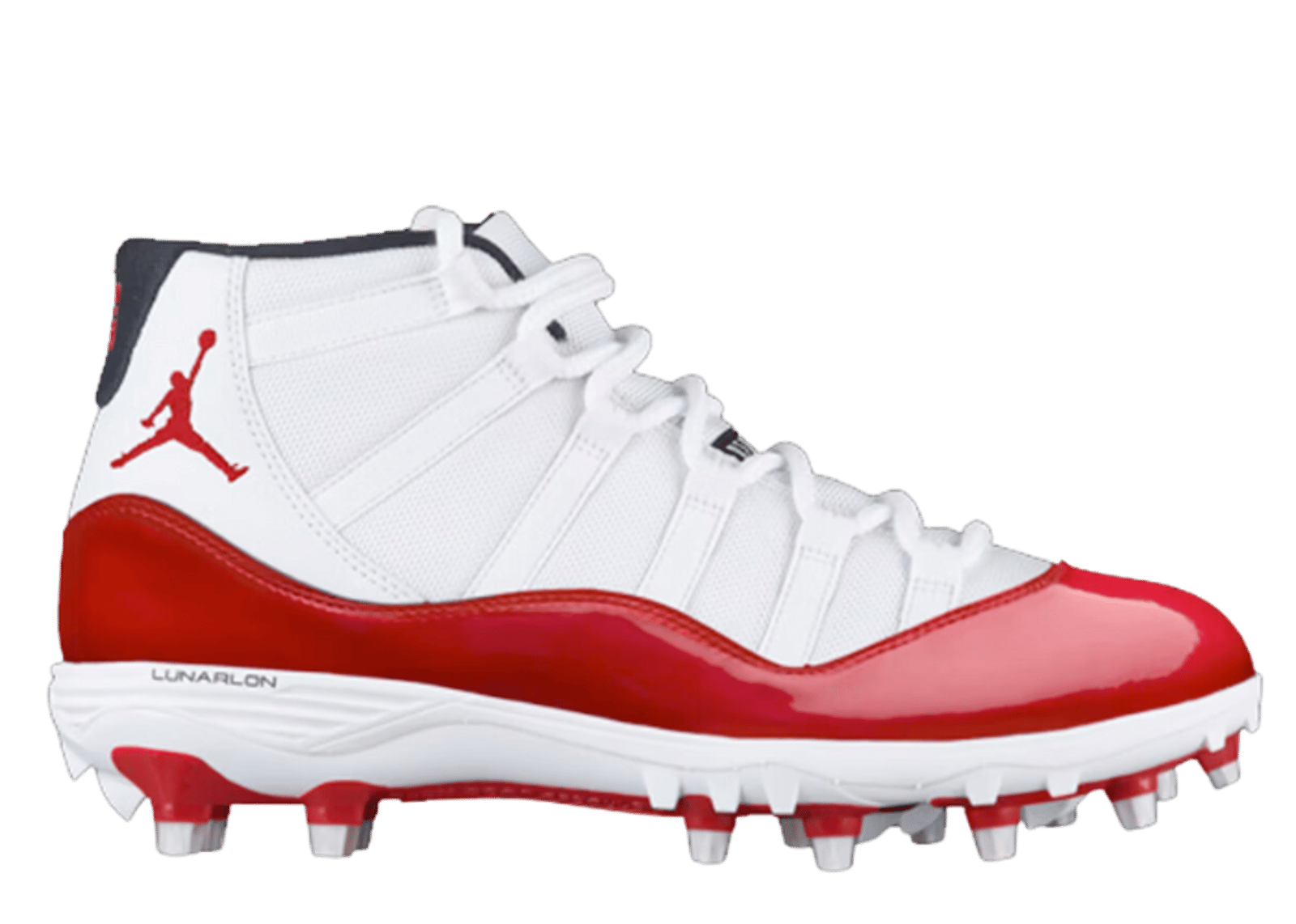 Air Jordan 11 Retro Cleat White Red