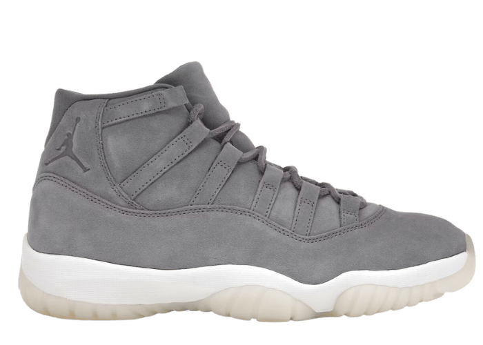 Air Jordan 11 Retro Pinnacle Grey Suede