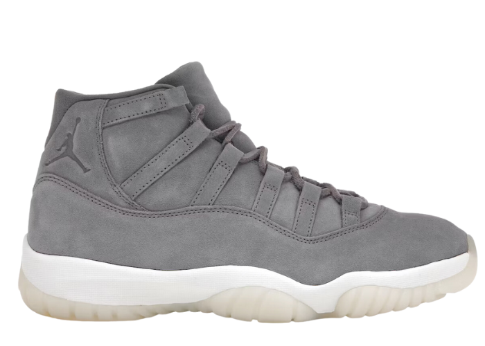 Air Jordan 11 Retro Pinnacle Grey Suede