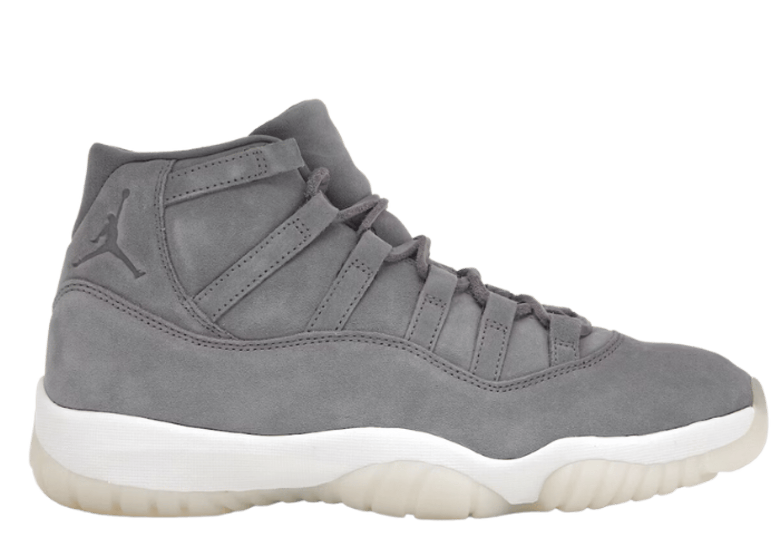Air Jordan 11 Retro Pinnacle Grey Suede