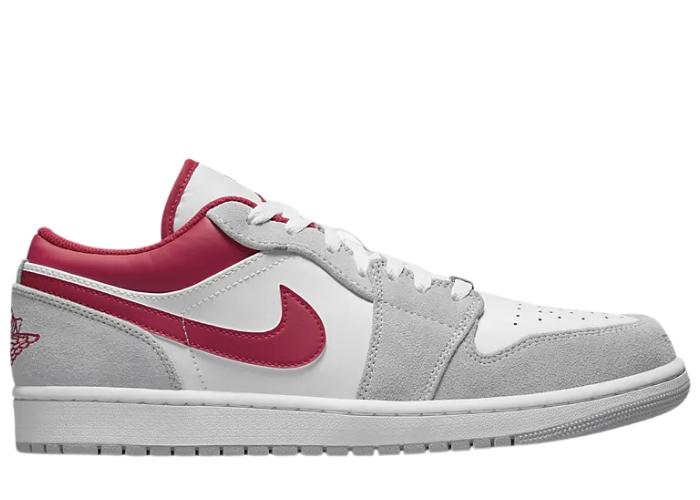 Jordan 1 Low SE Light Smoke Grey Gym Red