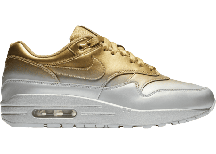 Nike Air Max 1 LX Metallic Gold Metallic Platinum (W)