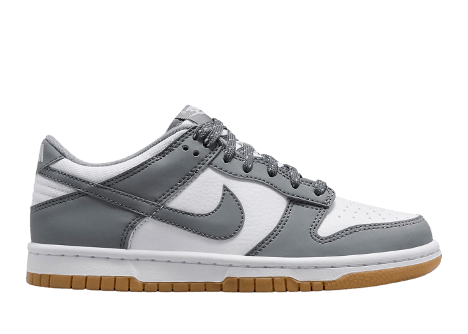 Nike Dunk Low White Smoke Grey Gum (GS)