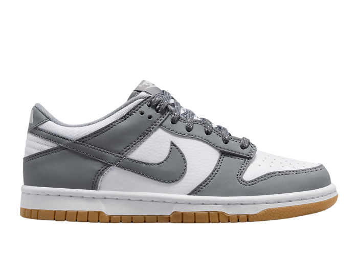 Nike Dunk Low White Smoke Grey Gum (GS)