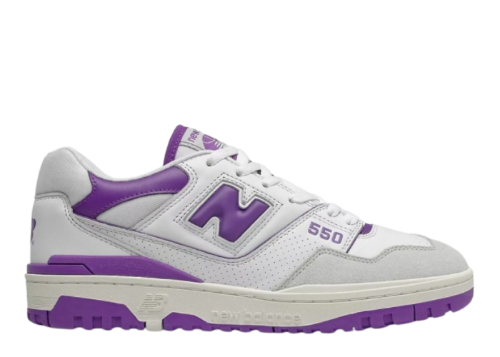 New Balance 550 White Purple