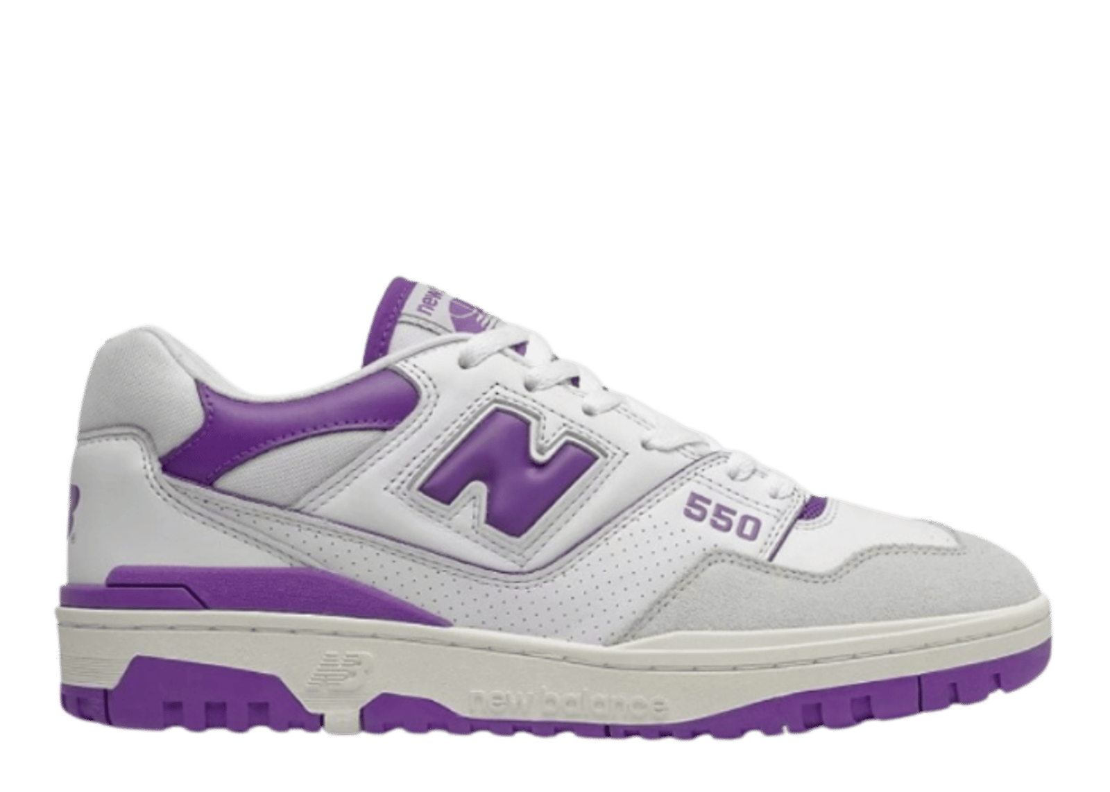 New Balance 550 White Purple