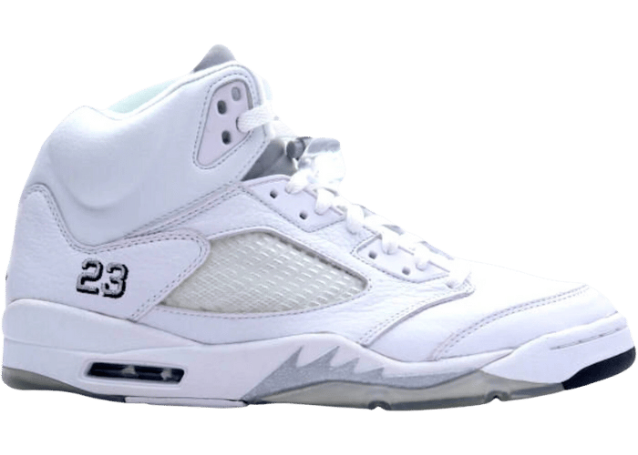 Air Jordan 5 Retro Metallic White (2000)