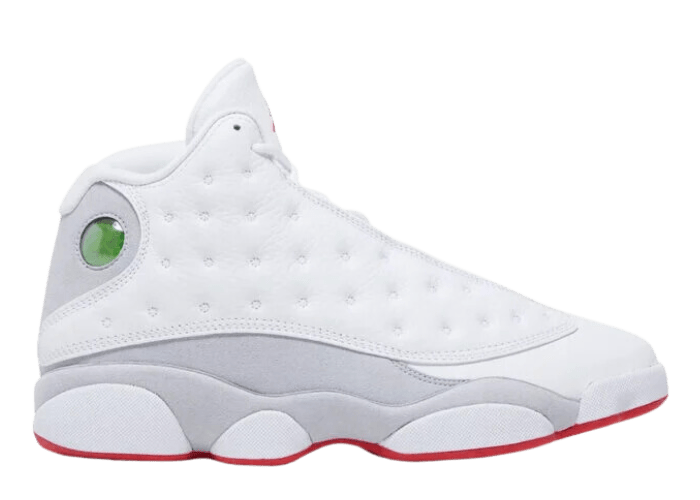 jordans all white 13