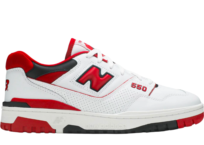 New Balance 550 White Red