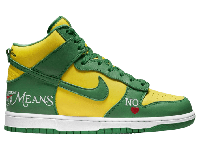 Nike SB Dunk High Supreme By Any Means Brazil