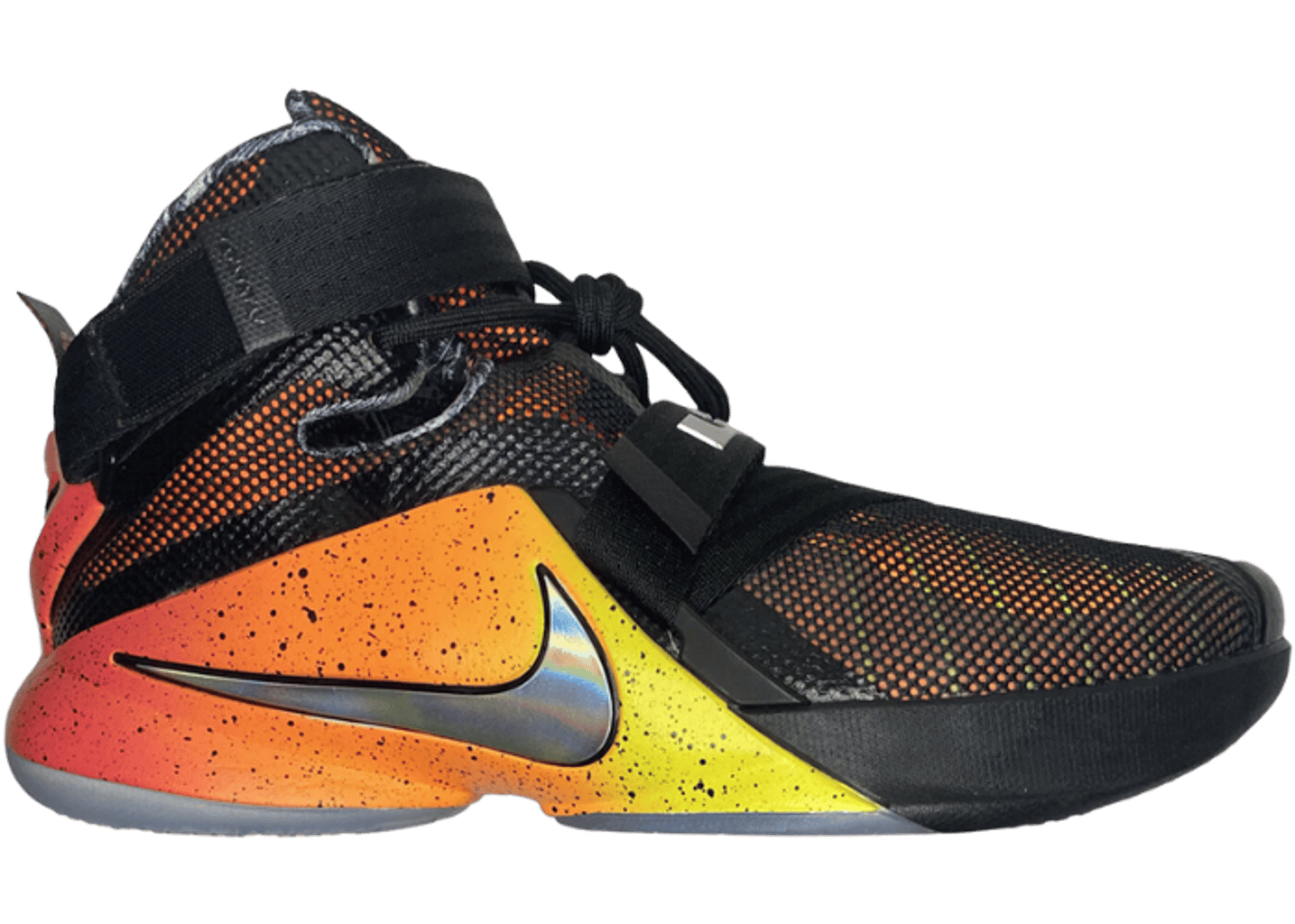 Nike LeBron Zoom Soldier 9 LTD Black Bright Citrus