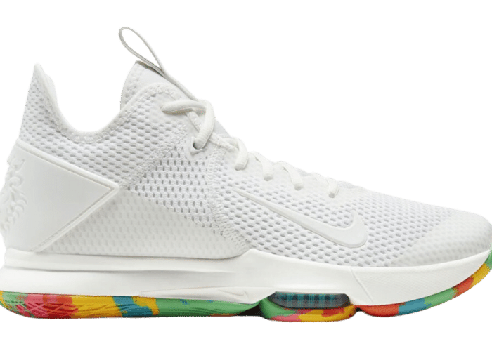 Nike LeBron Witness 4 White Multi Camo
