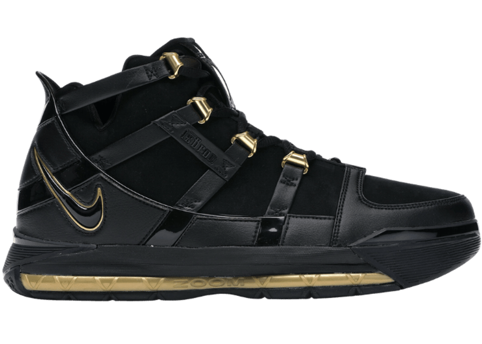 Nike LeBron 3 Black Gold 2018 AO2434 001 Raffles Where to Buy