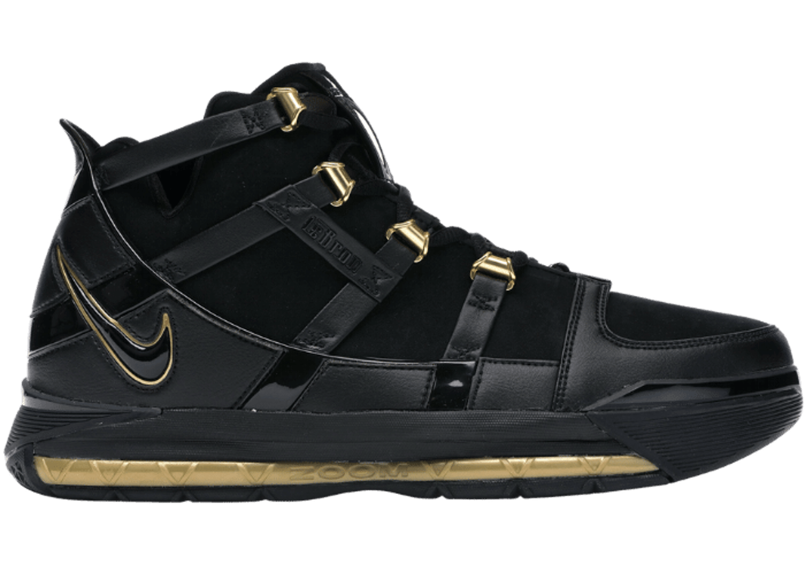 Nike LeBron 3 Black Gold (2018)