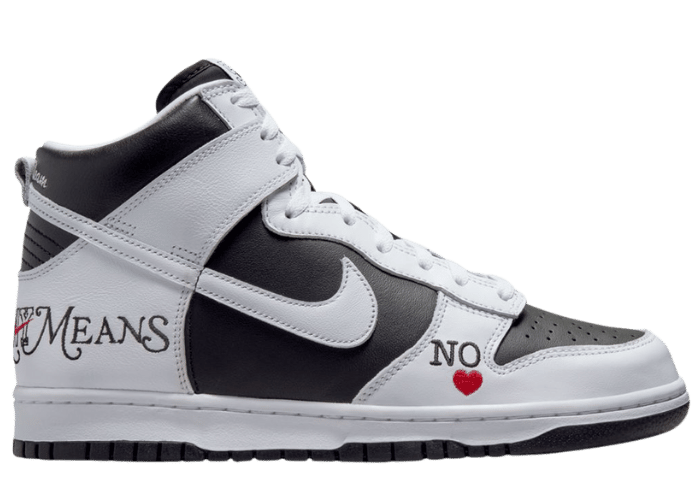 Nike SB Dunk High Supreme By Any Means Black