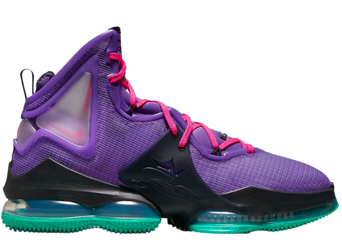 Nike LeBron 19 Purple Teal