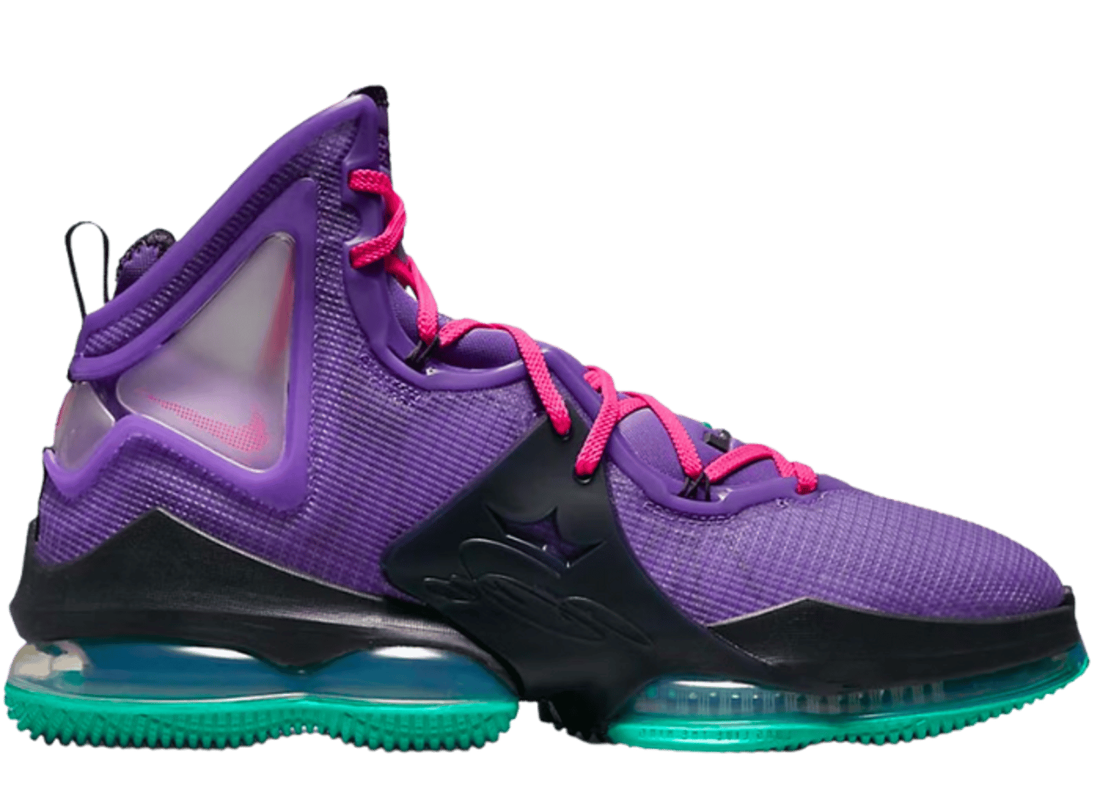 Nike LeBron 19 Purple Teal