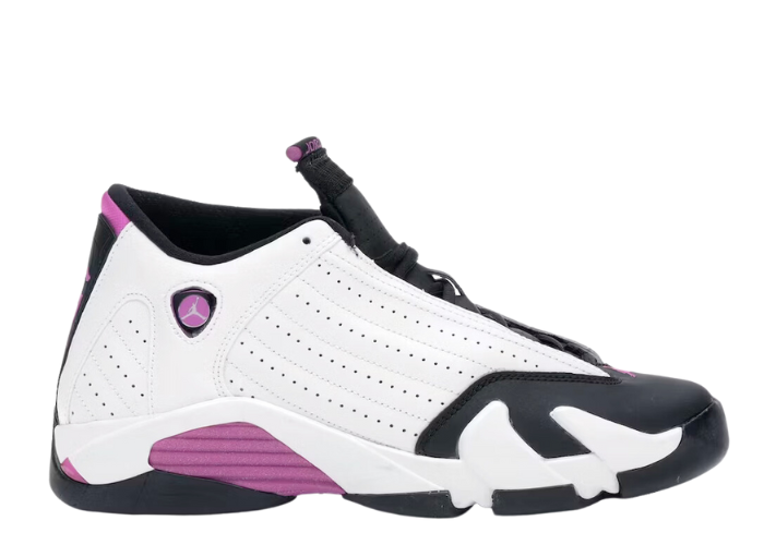 Air Jordan 14 Retro Fuchsia Flash Black Toe (GS)