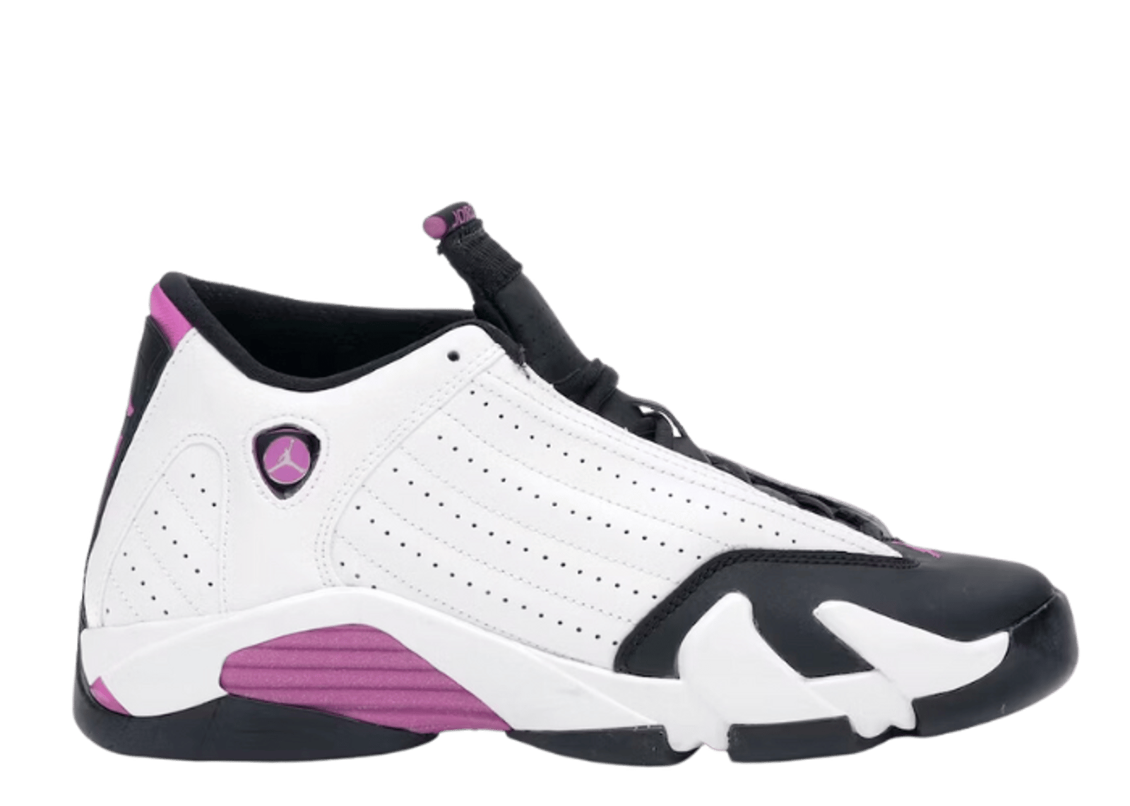 Air Jordan 14 Retro Fuchsia Flash Black Toe (GS)