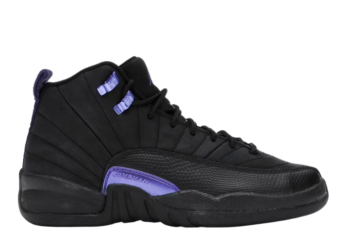 Air Jordan 12 Retro Black Dark Concord (GS)