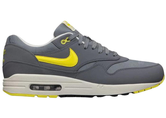 Nike Air Max 1 Cool Grey Sonic Yellow