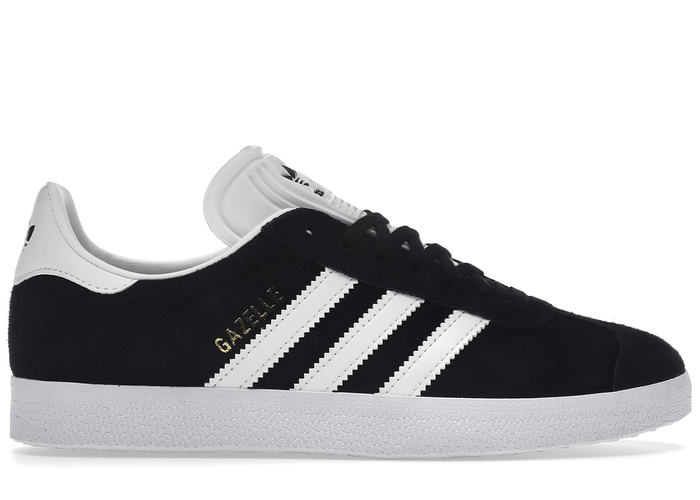 adidas Gazelle Core Black Cloud White Gold