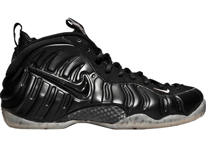 Nike Air Foamposite Pro Black Metallic Silver
