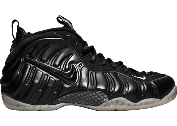 Nike Air Foamposite Pro Black Metallic Silver