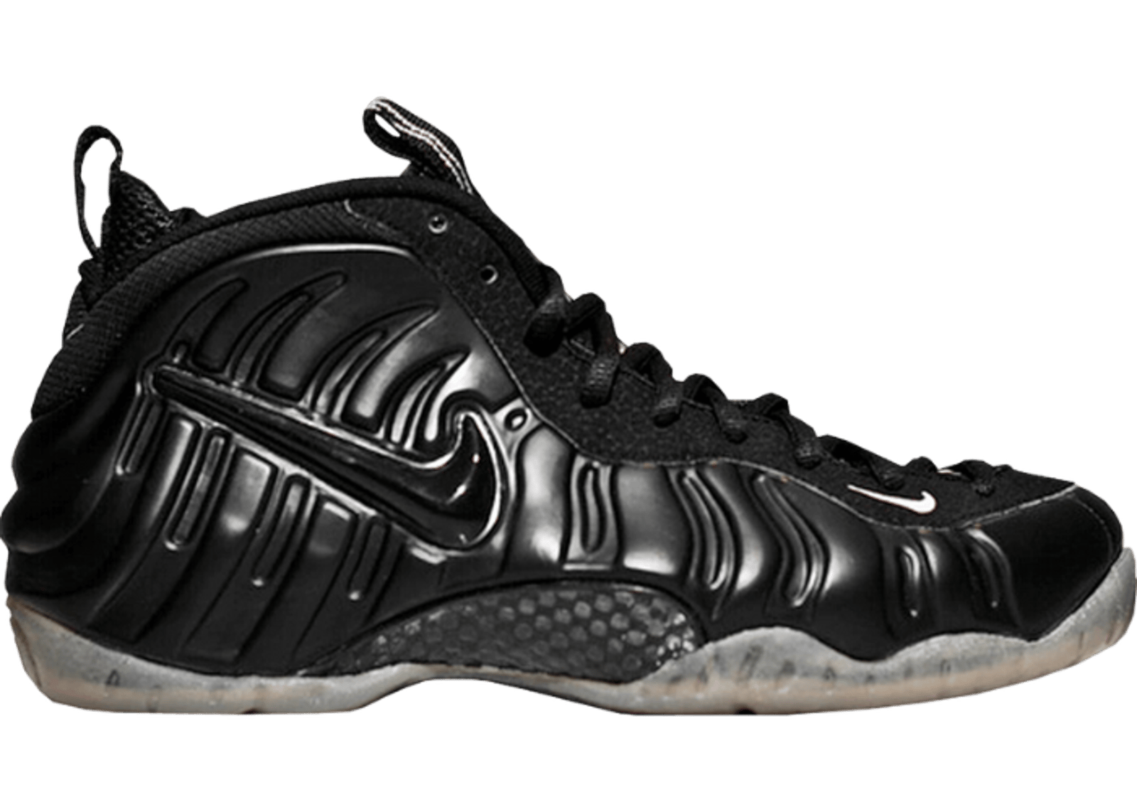 Nike Air Foamposite Pro Black Metallic Silver