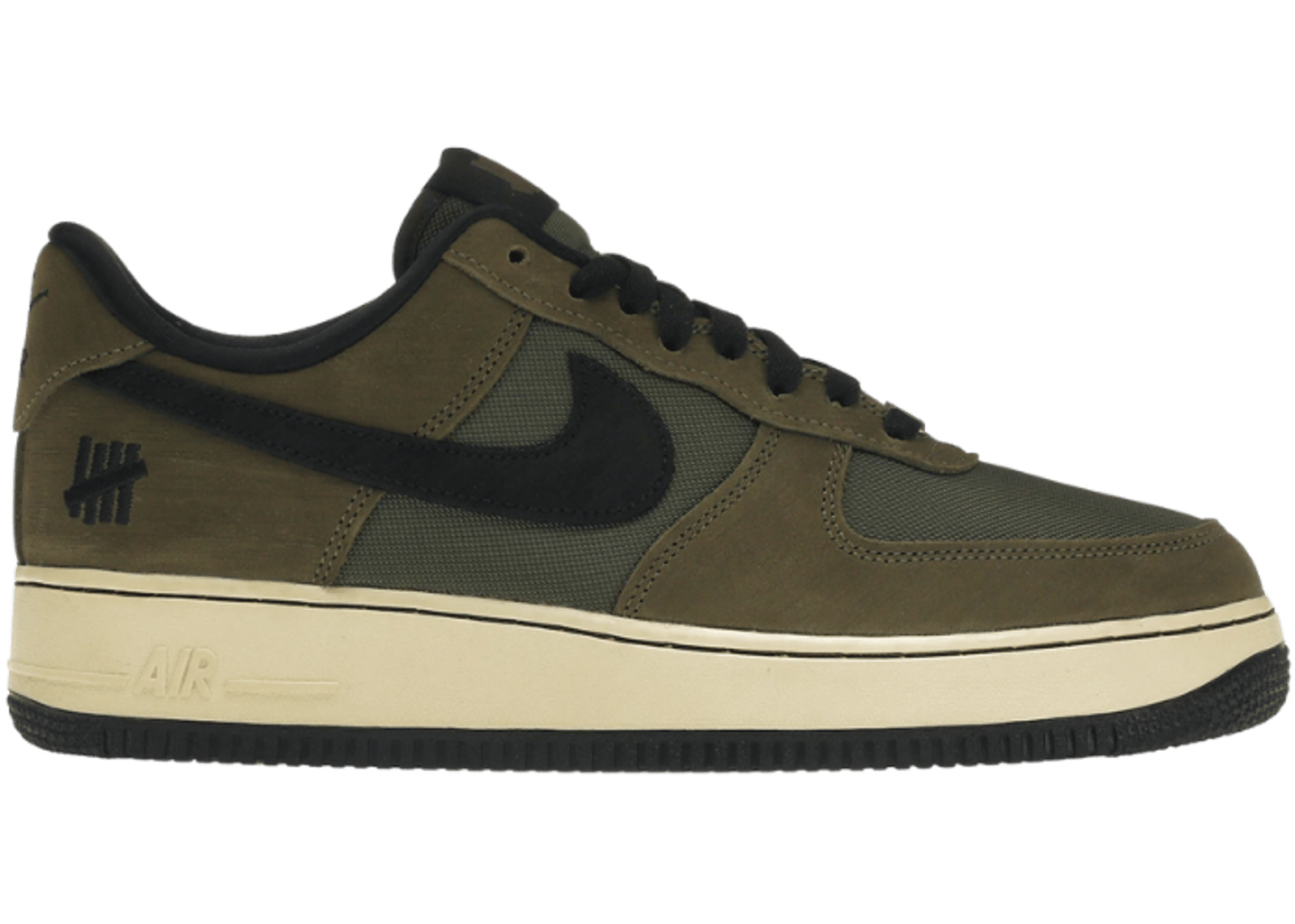 Nike Air Force 1 Low SP Undefeated Ballistic Dunk vs. AF1