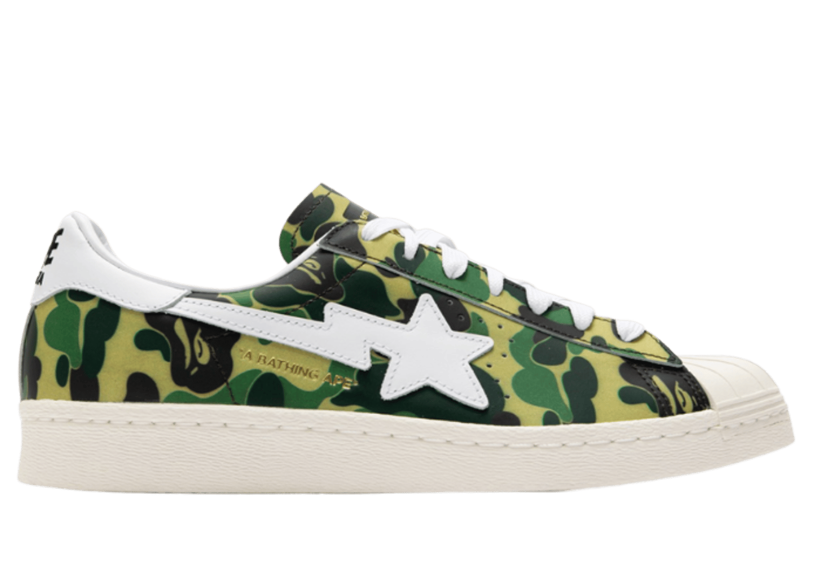 adidas Superstar 80 Bape Green Camo