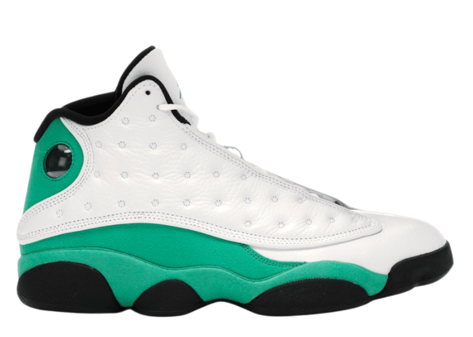 Air Jordan 13 Retro White Lucky Green