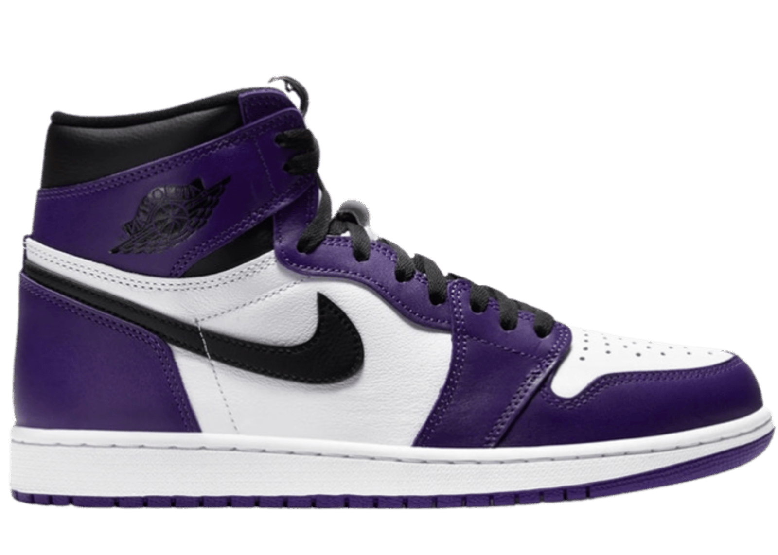 Jordan 1 Retro High Court Purple White