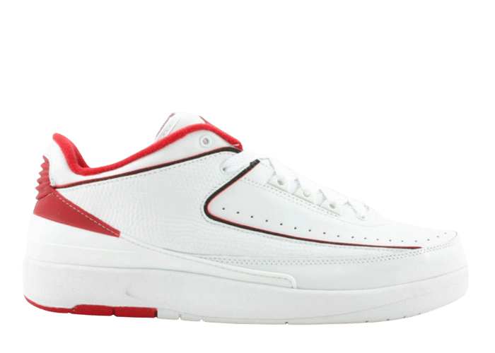 Air Jordan 2 Retro Low White Varsity Red