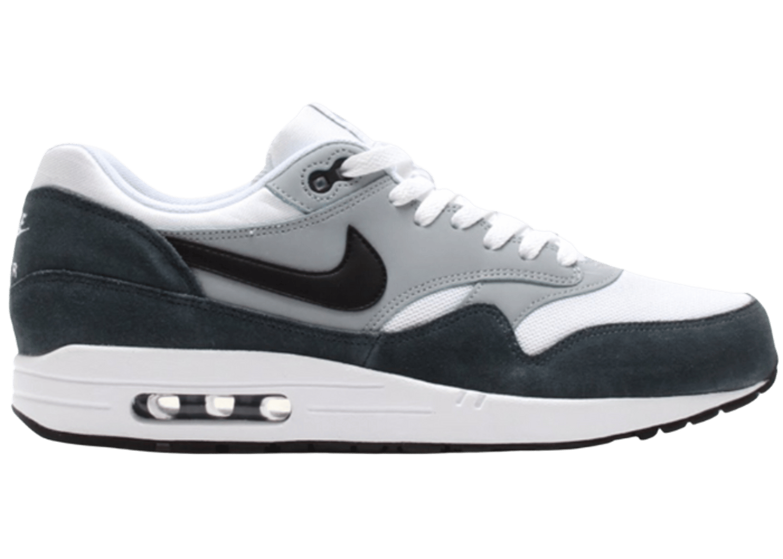 Nike Air Max 1 White Black Magnet Grey