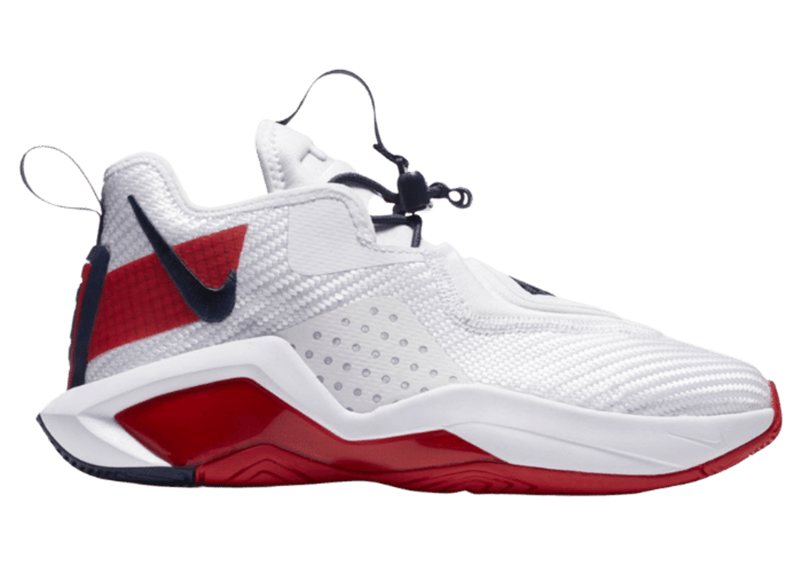 Nike LeBron Solder 14 White University Red (GS)