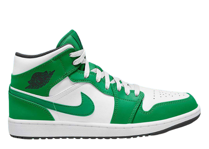 Air Jordan 1 Mid Lucky Green