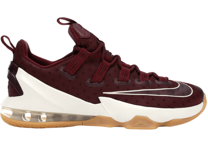 Nike Lebron James Lebron 13 Burgundy 13 Low Lebron James Shoes