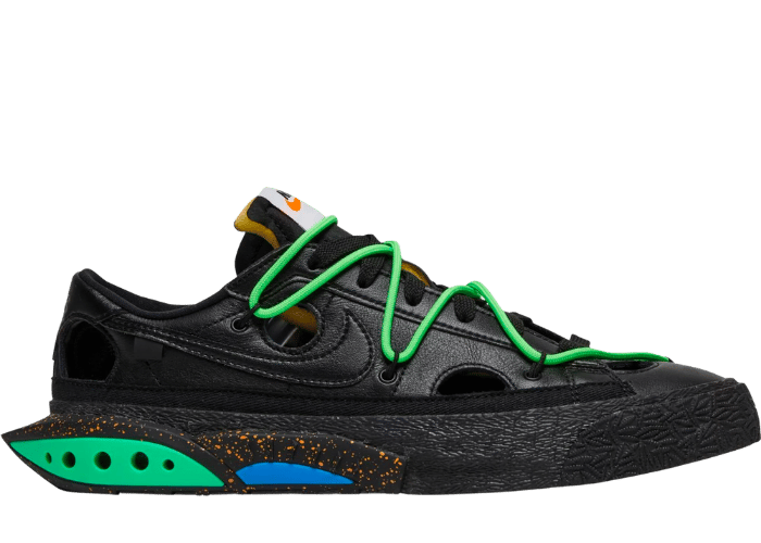 Nike Blazer Low 77 Off-White Electro Green - DH7863-001